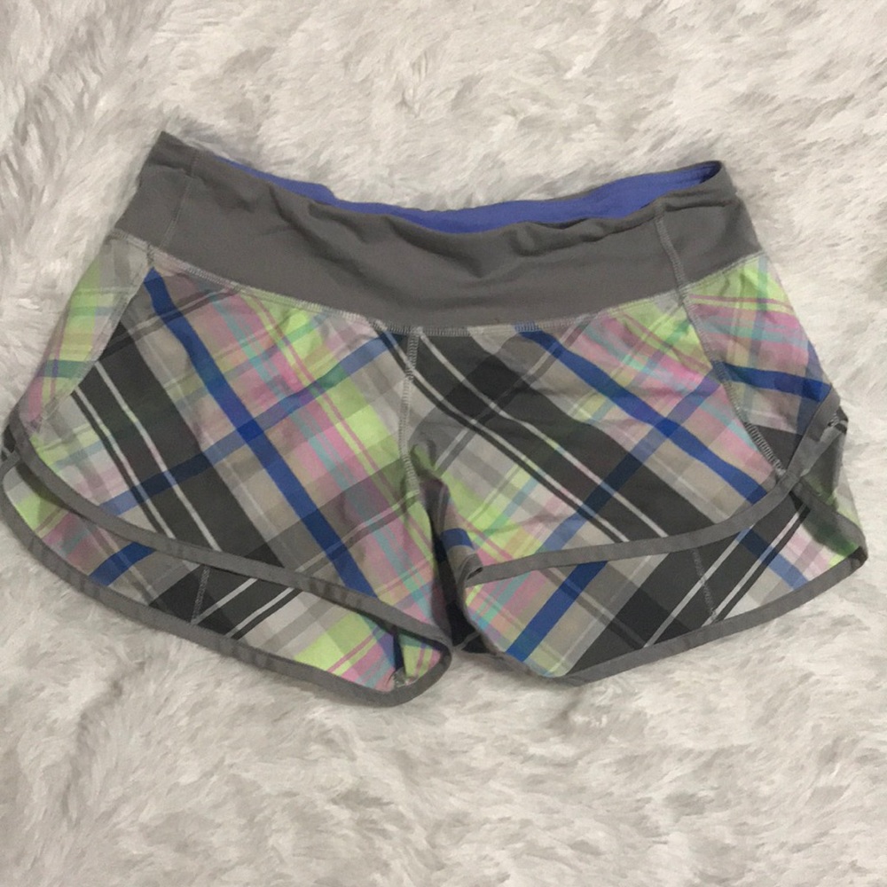 Lululemon speed up shorts- NO liner